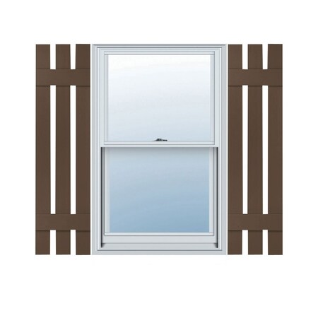 Ekena Millwork Mid-America Vinyl, TailorMade Three Board Spaced (2 Batten), Board-n-Batten Shutters, S31245009, PR S31245009